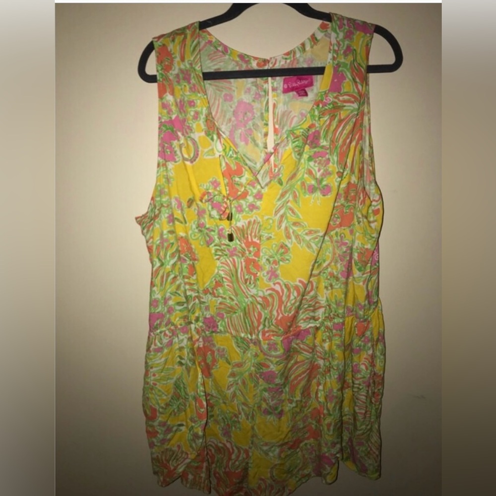 Lilly Pulitzer x Target romper, 3X
